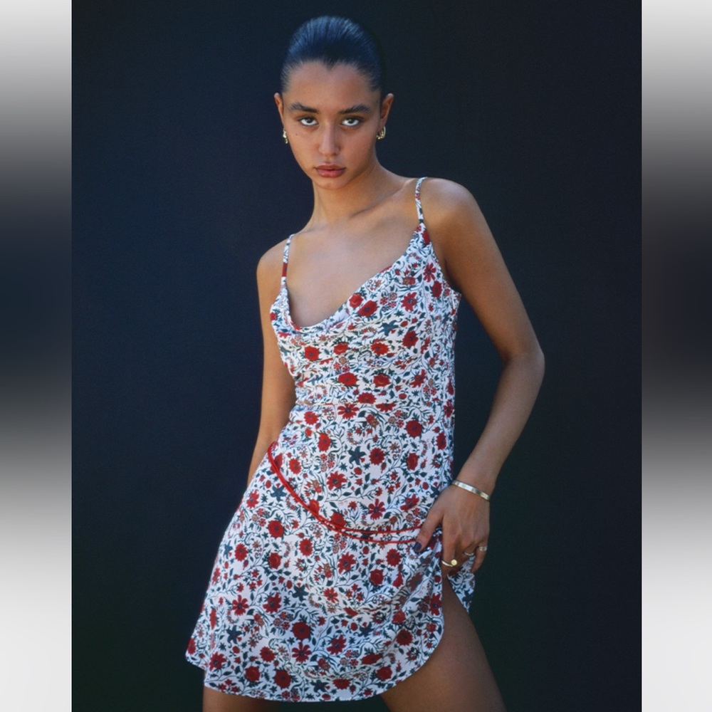 Realisation Par Montague Dress - White Batik